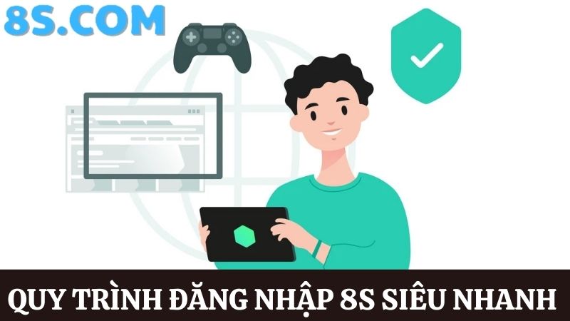 Đăng nhập 8S đơn giản 